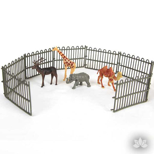 Vintage Animals with Fence
