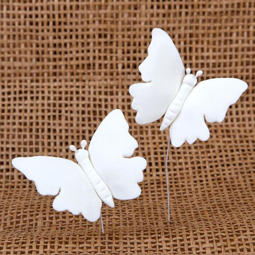 Large Butterflies - White
