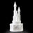 Castle Cake Topper perfect for cake decorating princess cakes & fondant cakes. Lightweight, white, made of Styrofoam. Princess Cake. Castle Cake. Frozen Cake. Wholesale Cake Decoration
