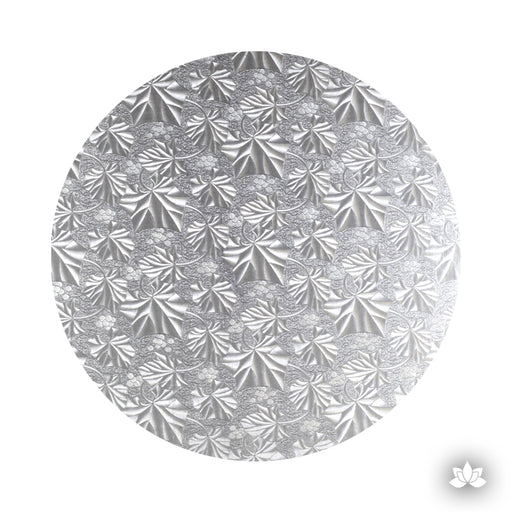 Silver Foil Cake Drum for cake decorating your own cakes. Cake Boards