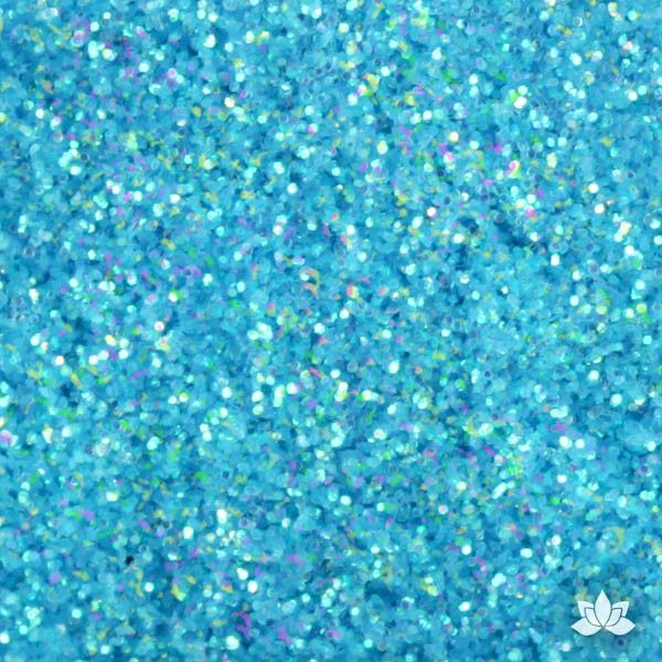 Blue Rainbow Disco Dust Pixie Dust. Disco Dust is a Non-toxic fine glitter for cake decorating that will add a touch of color to your fondant cakes & cupcakes.  Caljava Wholesale cake supply. FondX