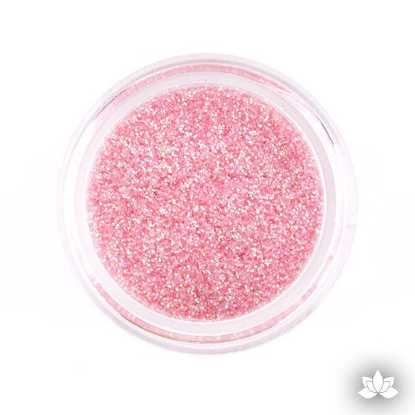 Pink Rose Disco Dust Pixie Dust. Disco Dust is a Non-toxic fine glitter for cake decorating that will add a touch of color to your fondant cakes & cupcakes.