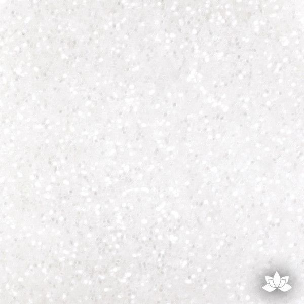 Snow White Disco Dust Pixie Dust. Disco Dust is a Non-toxic fine glitter for cake decorating that will add a touch of color to your fondant cakes & cupcakes.  Caljava Wholesale cake supply. FondX
