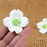 White Dogwood Gumpaste Sugarflower cake decoration perfect as cake toppers & cupcake toppers for cake decorating fondant cakes.  Wholesale cake decoration supply.