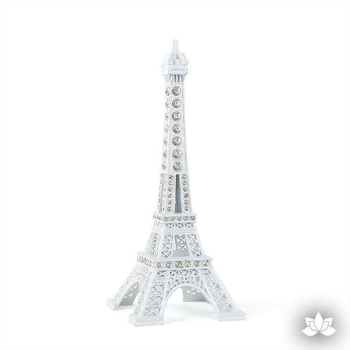 Eiffel Tower Cake Topper - White
