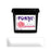 White Gum Paste for making sugar flowers or edible figures as cake decorations for cake decorating your own cake.  White Vanilla FondX Gum Paste (Sugar paste).