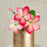 Hawaiian Bloomed Plumeria Cake Toppers, Pink Sugarflowers. Cake decorations for making your own cake. | CaljavaOnline.com