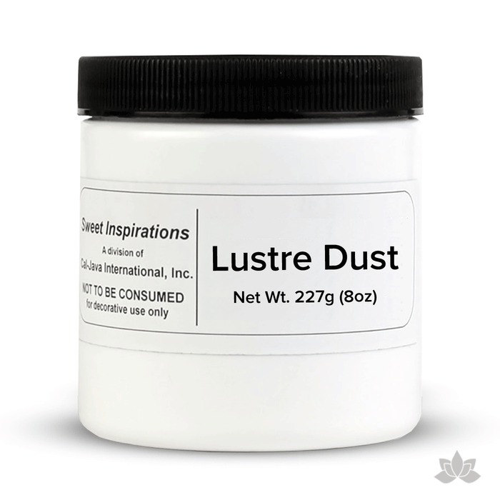 Bulk size luster Dust color perfect for adding accents to your cakes and cupcakes.  Wholesale cake supply.  Bakery Supply.  Lustre Dust Color.