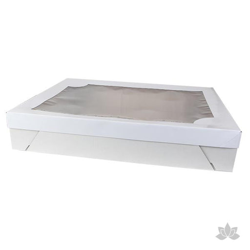 Oversized Sheet Window Cake Boxes - White