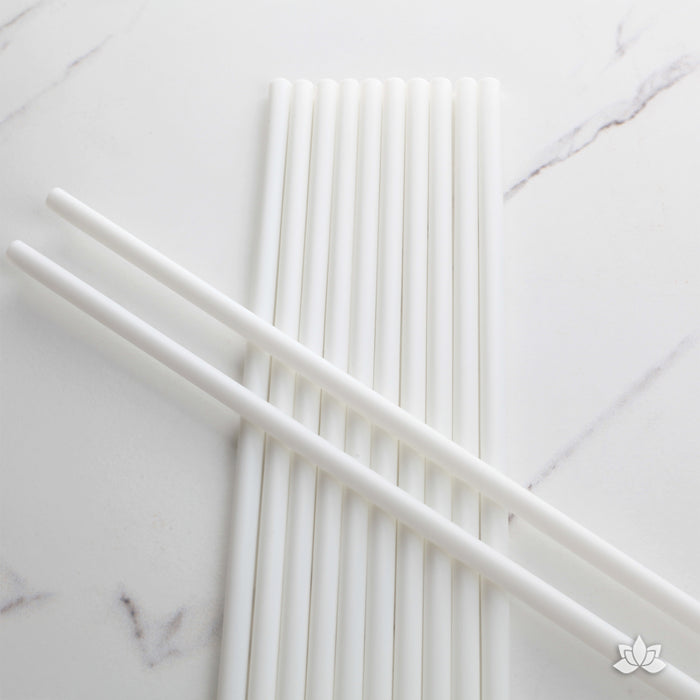 Poly-Dowel Cake Supports used to support stacked cakes & wedding cakes. These dowels provide a structure for 2 tier cakes & 3 tier cakes. Caljava cake supply.