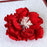 Red Gumpaste Extra Large Peony sugarflower cake toppers perfect for cake decorating rolled fondant wedding cakes and birthday cakes.  Wholesale cake supply.  Extra Large 6" Peonies - Red
