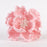 Pink Gumpaste Extra Large Peony sugarflower cake toppers perfect for cake decorating rolled fondant wedding cakes and birthday cakes.  Wholesale sugarflowers and wholesale cake supply. Extra Large Peonies - White Extra Large 6" Peonies - Pink. Caljava 