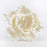 White Gumpaste Extra Large Peony sugarflower cake toppers perfect for cake decorating rolled fondant wedding cakes and birthday cakes.  Wholesale sugarflowers and wholesale cake supply. Extra Large Peonies - White Extra Large 6" Peonies - White. Caljava 
