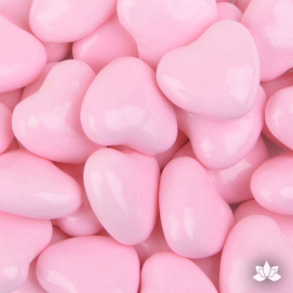 Light Pink Candy Hearts - 35g