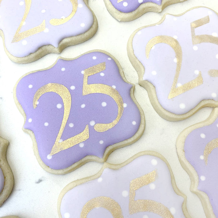 Acrylic Stencils Letters and Numbers for cake decorating your cakes, cupcakes and cookies. Lacupella