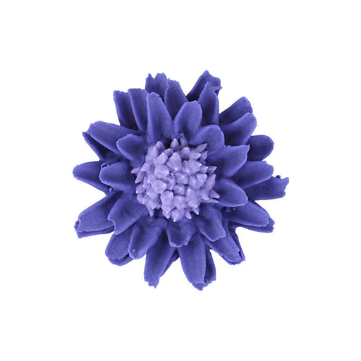 Fantasy Flower Royal Icing Decorations (Bulk) - Purple