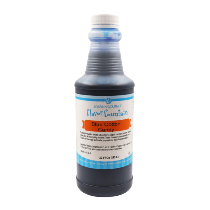 Blue Cotton Candy Ice Cream & Beverage Flavor by LorAnn Oils