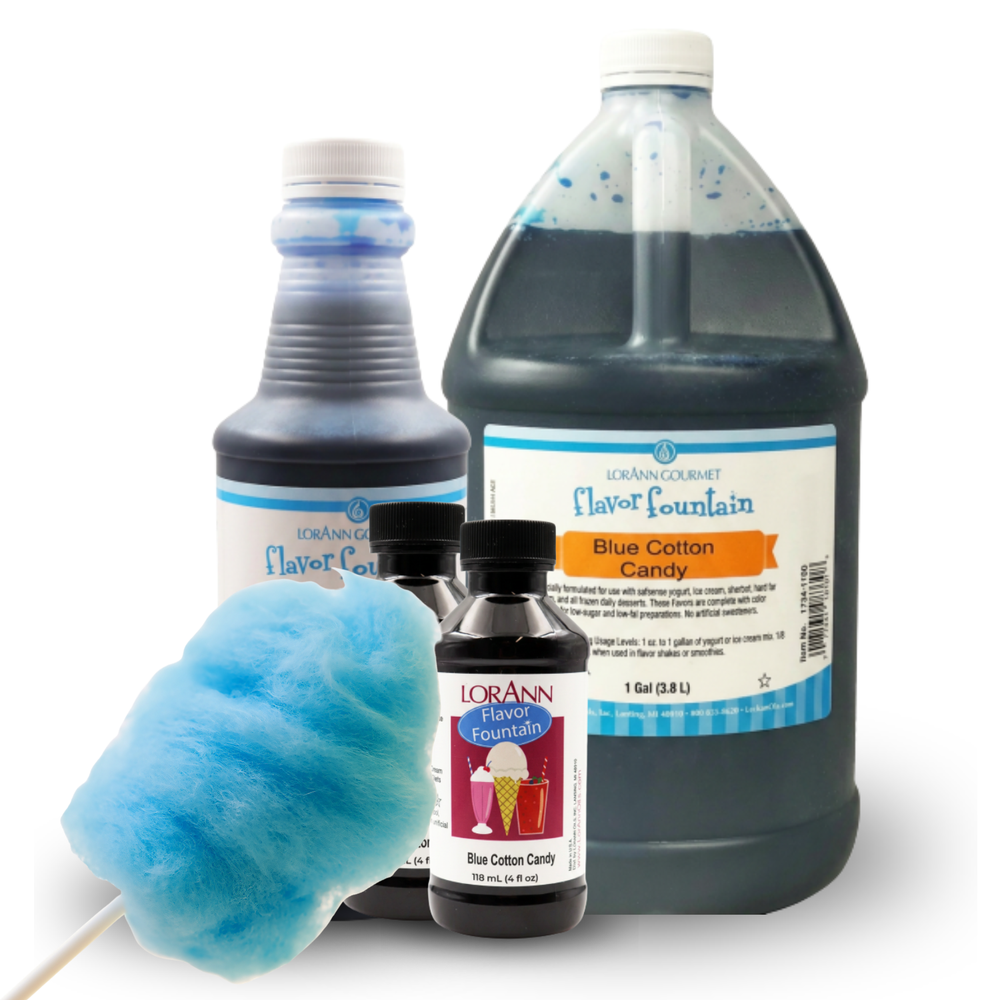 Blue Cotton Candy Ice Cream & Beverage Flavor by LorAnn Oils