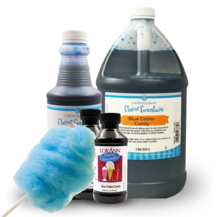 Blue Cotton Candy Ice Cream & Beverage Flavor by LorAnn Oils