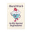Hard Work Is My Secret Quote Wall Art – Canvas Print