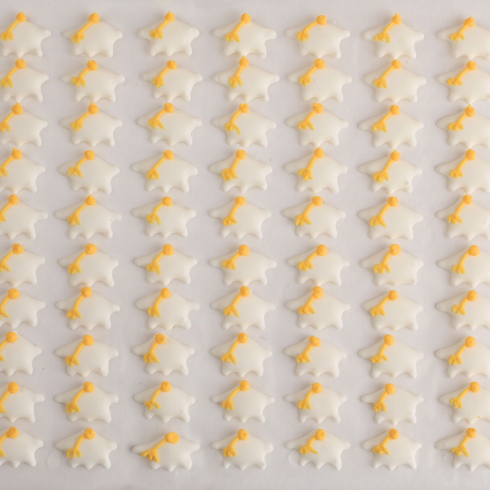 Graduation Cap Royal Icing Toppers great for decorating Chocolates cupcakes, cookies, cakes, donuts, and candy. Caljava