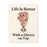 Life is Better with a Cherry on Top Quote Wall Art – Canvas Print