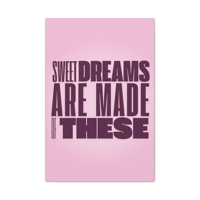 Sweet Dreams Bakery Wall Art – Canvas Print