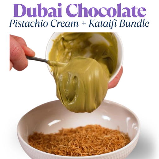 Pistachio Cream Filling + Kataifi Bundle for Dubai Chocolate