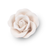 Handmade 2 inch white rose sugar flower cake topper for elegant cake decoration by Caljava