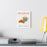 Bonjour Coffee & Croissant Wall Art – Canvas Print