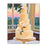 Magnolia Wedding Cake Wall Art – Canvas Print