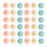 Blossom Flower Royal Icing Toppers great for decorating chocolates, cupcakes, cookies, cakes, candy, donuts. Caljava