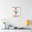 Hard Work Is My Secret Quote Wall Art – Canvas Print