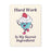 Hard Work Is My Secret Quote Wall Art – Canvas Print