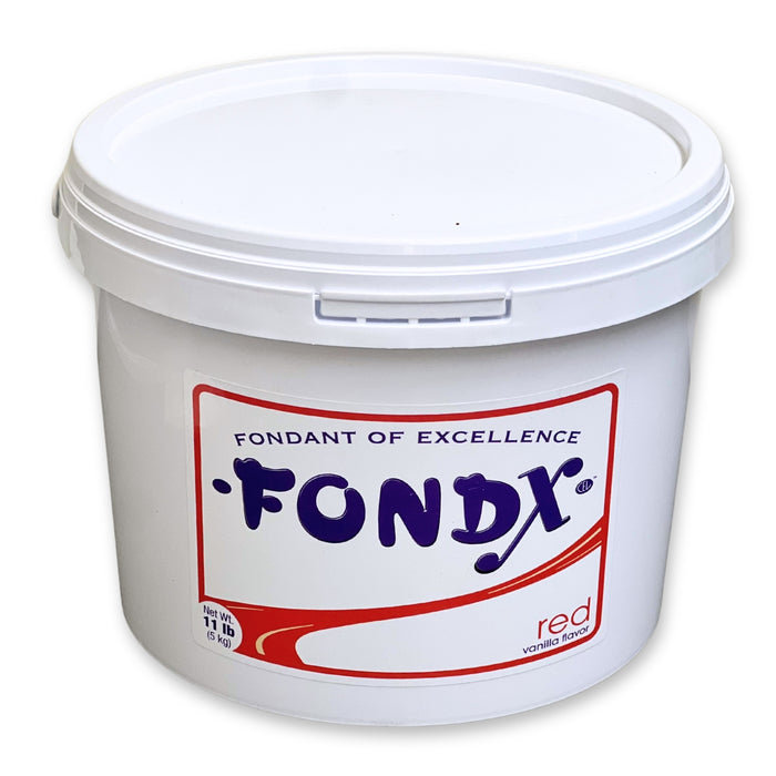 FondX Rolled Fondant - Red