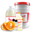 Amoretti Natural Orange Zest Extract Water Soluble for baking, beverages, desserts, chocolates, frostings, and professional food production.