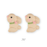 Mini Easter bunny edible candy toppers for chocolate covered strawberries and, chocolates, cupcake decorating