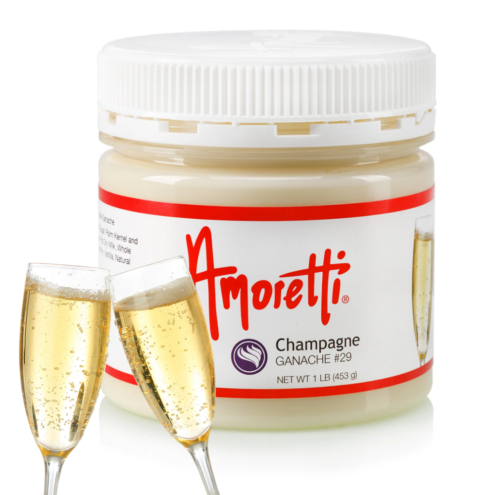 Premium Champagne Ganache by Amoretti - Bakery Glaze & Pastry Filling