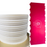 Discover our durable stripe cake icing comb scraper, perfect for cake decorating. Create smooth, textured, and patterned finishes on buttercream, fondant, and frosting. Ideal for bakers of all skill levels! Caljava