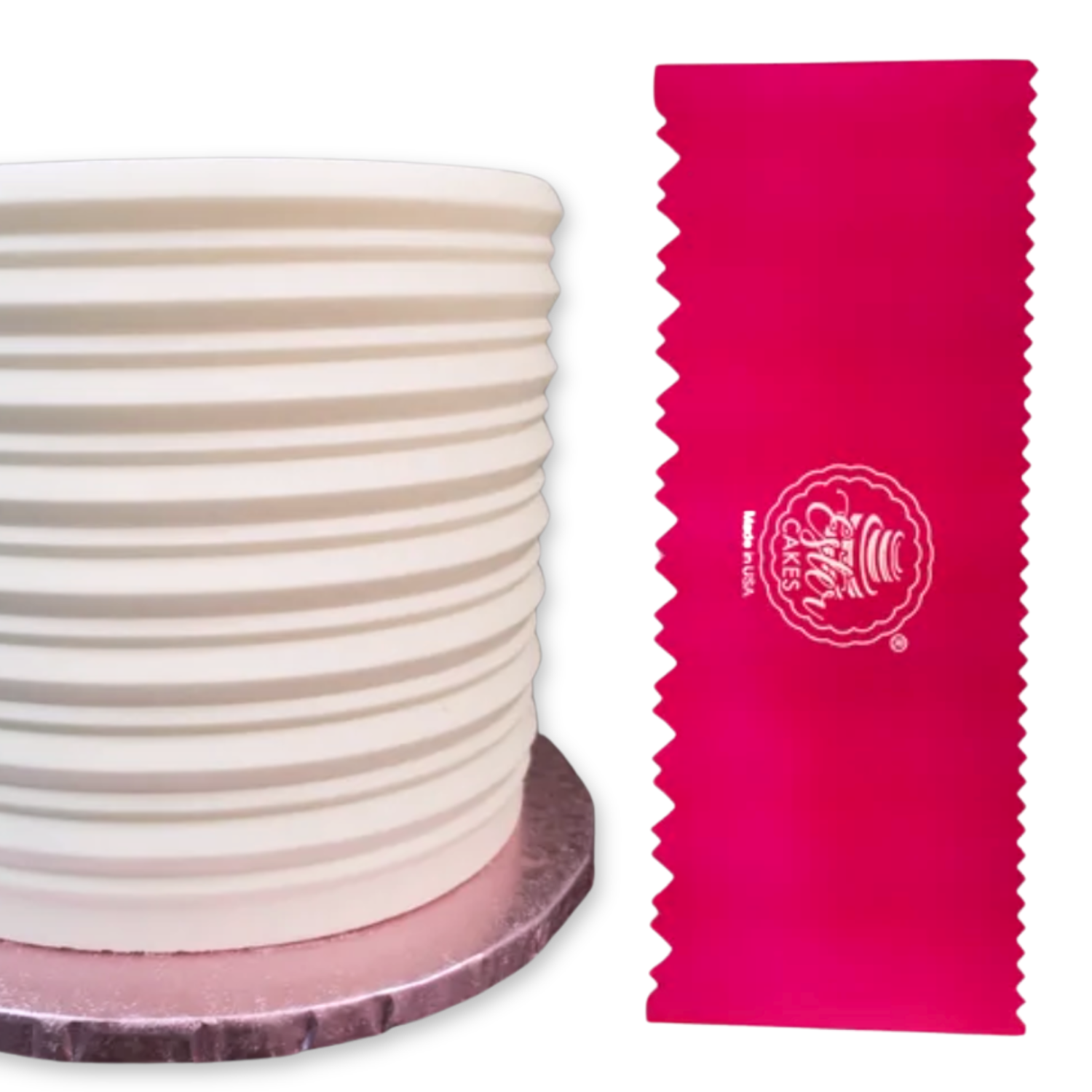 Sierra Cake Comb Icing Scraper