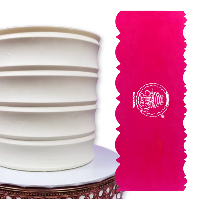 Gatsby Cake Comb Icing Scraper