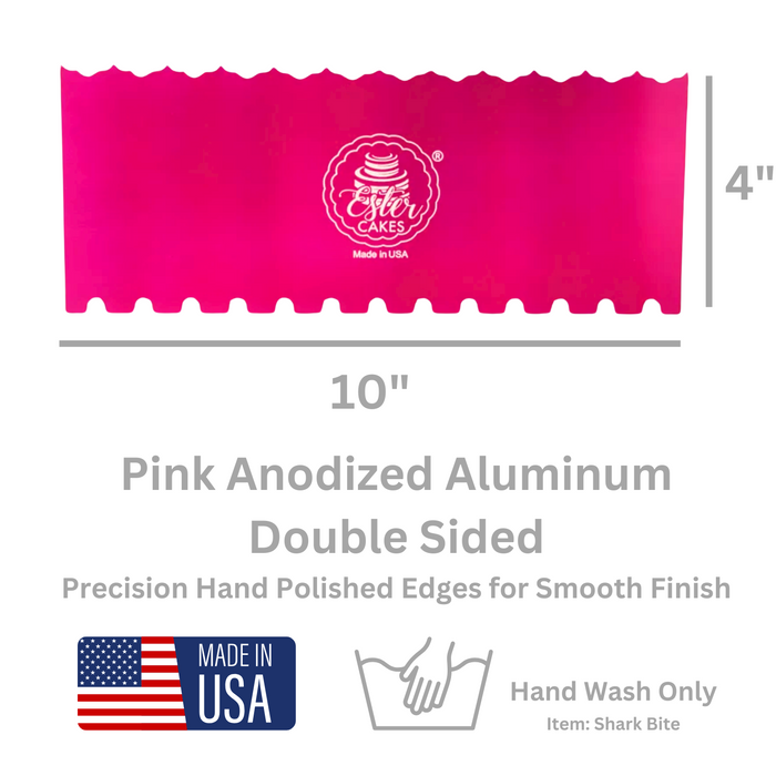 Discover our durable stripe cake icing comb scraper, perfect for cake decorating. Create smooth, textured, and patterned finishes on buttercream, fondant, and frosting. Ideal for bakers of all skill levels! Caljava