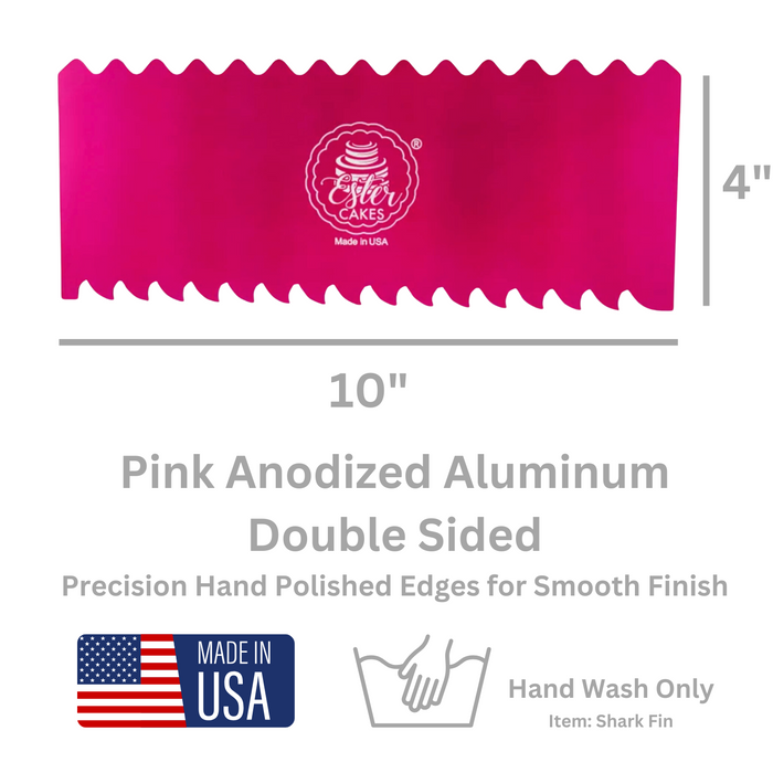 Discover our durable stripe cake icing comb scraper, perfect for cake decorating. Create smooth, textured, and patterned finishes on buttercream, fondant, and frosting. Ideal for bakers of all skill levels! Caljava