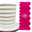 Discover our durable stripe cake icing comb scraper, perfect for cake decorating. Create smooth, textured, and patterned finishes on buttercream, fondant, and frosting. Ideal for bakers of all skill levels! Caljava