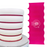 Discover our durable stripe cake icing comb scraper, perfect for cake decorating. Create smooth, textured, and patterned finishes on buttercream, fondant, and frosting. Ideal for bakers of all skill levels! Caljava