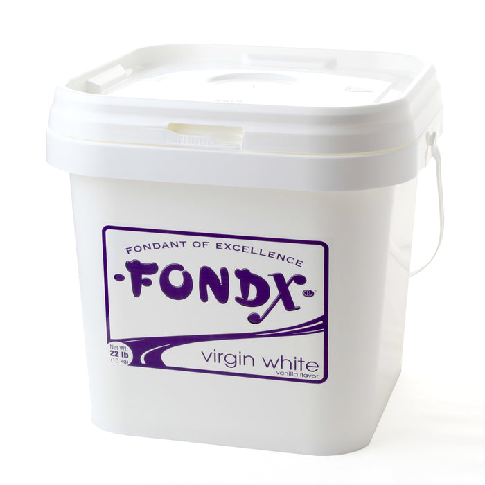 FondX Rolled Fondant - Virgin White