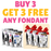 Buy 3 Get 3 FREE Rolled Fondant Icing from FondX for covering cakes and cake decorating from CaljavaOnline.