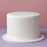 Sharp edges and smooth sides created using FondX Virgin White fondant perfect for wedding cakes and birthday cakes.