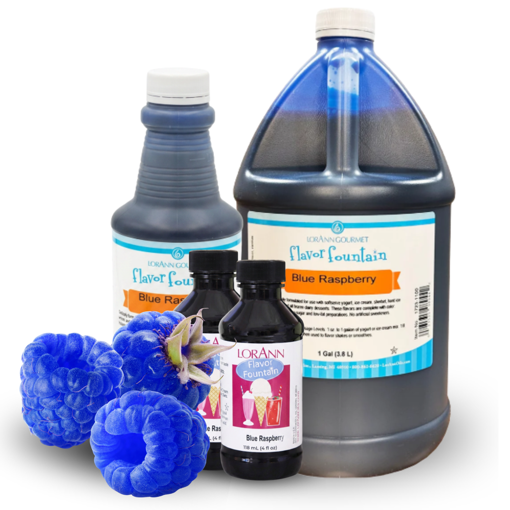 Blue Raspberry Ice Cream & Beverage Flavor by LorAnn Oils