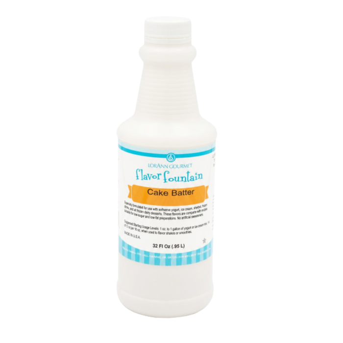 Cake Batter Ice Cream & Beverage Flavor by LorAnn Oils
